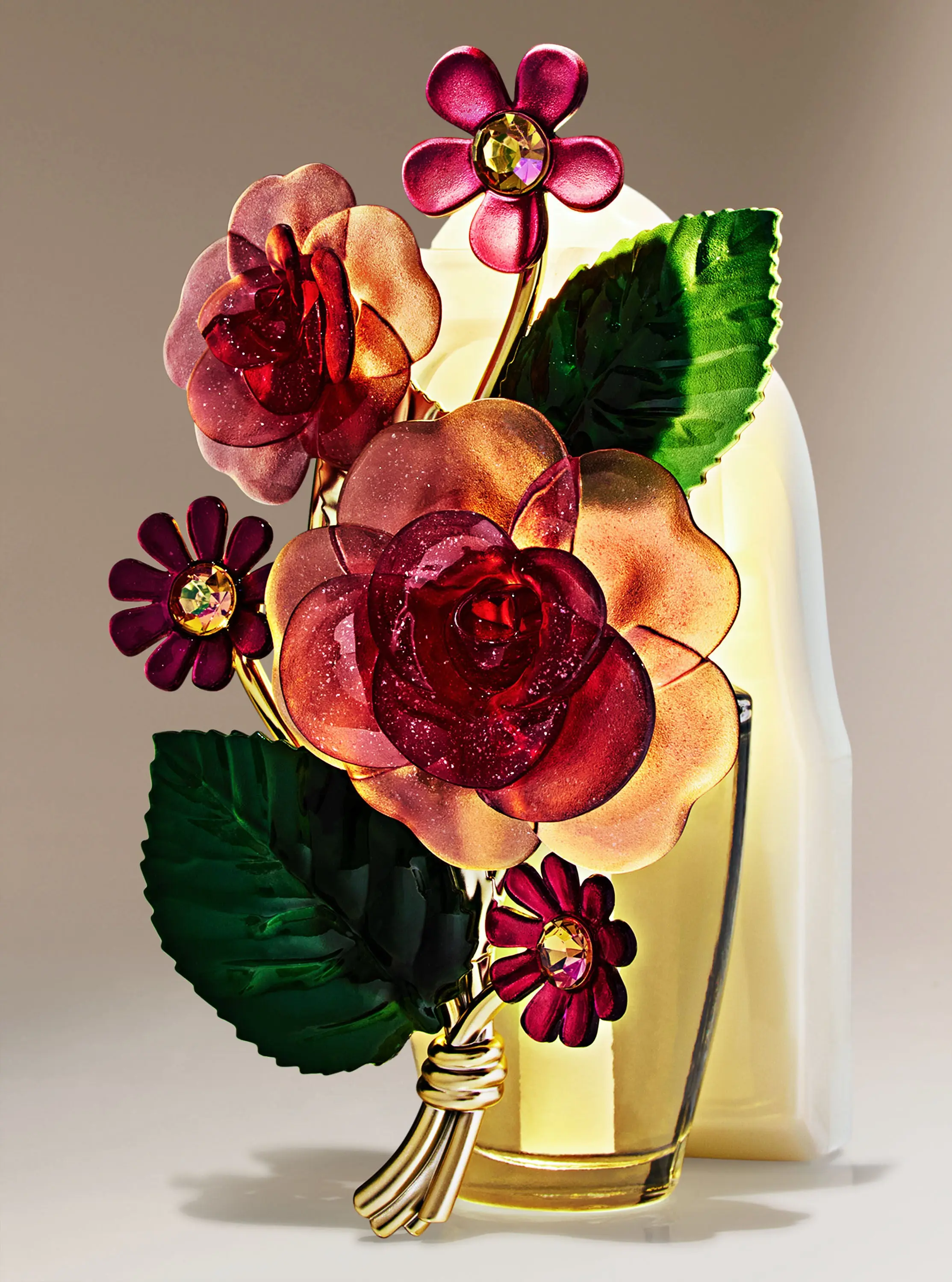 Flower Adjustable Wallflowers Scent Control&trade; Nightlight Fragrance Plug