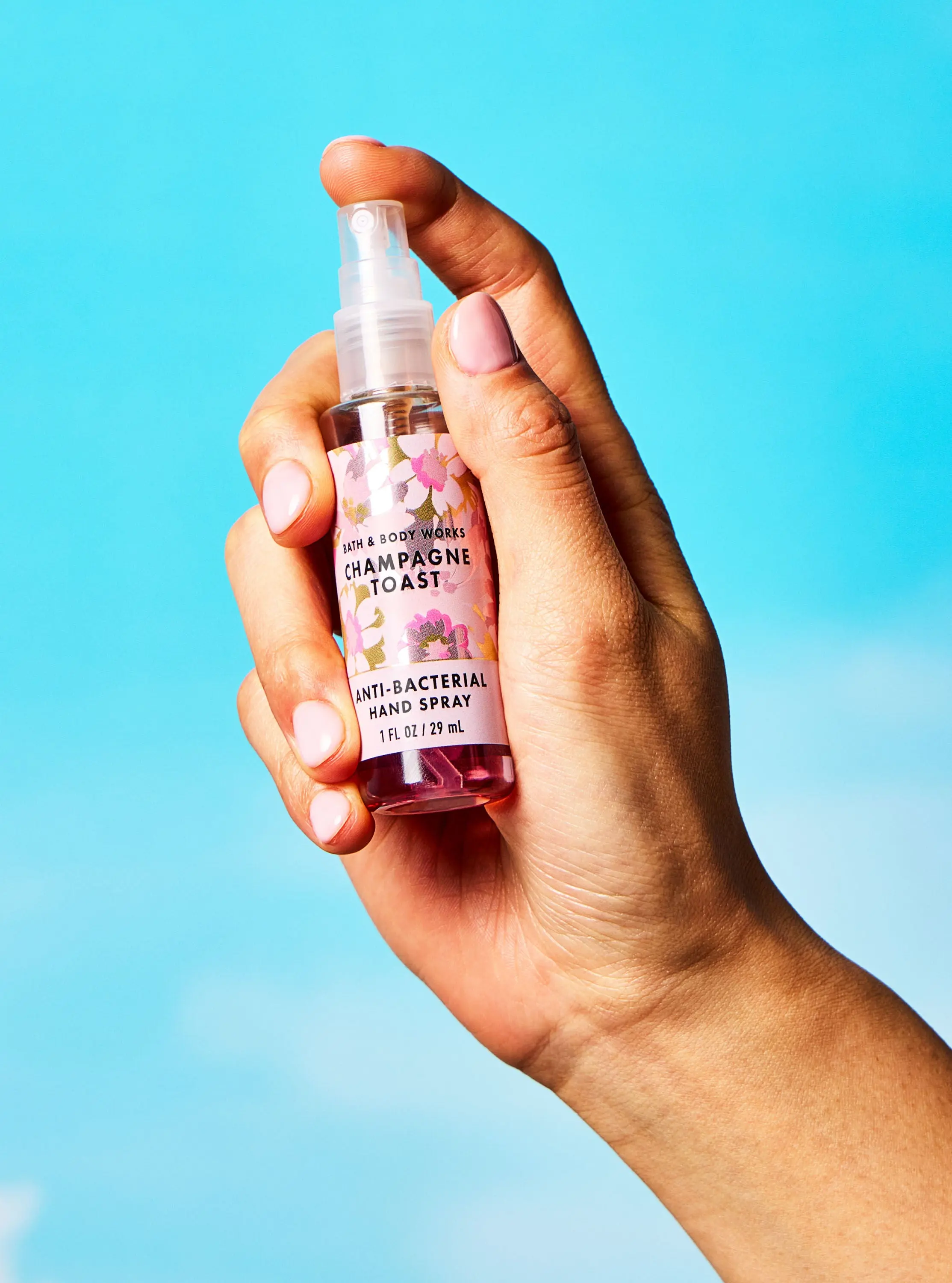 Champagne Toast Hand Sanitizer Spray - Image 2
